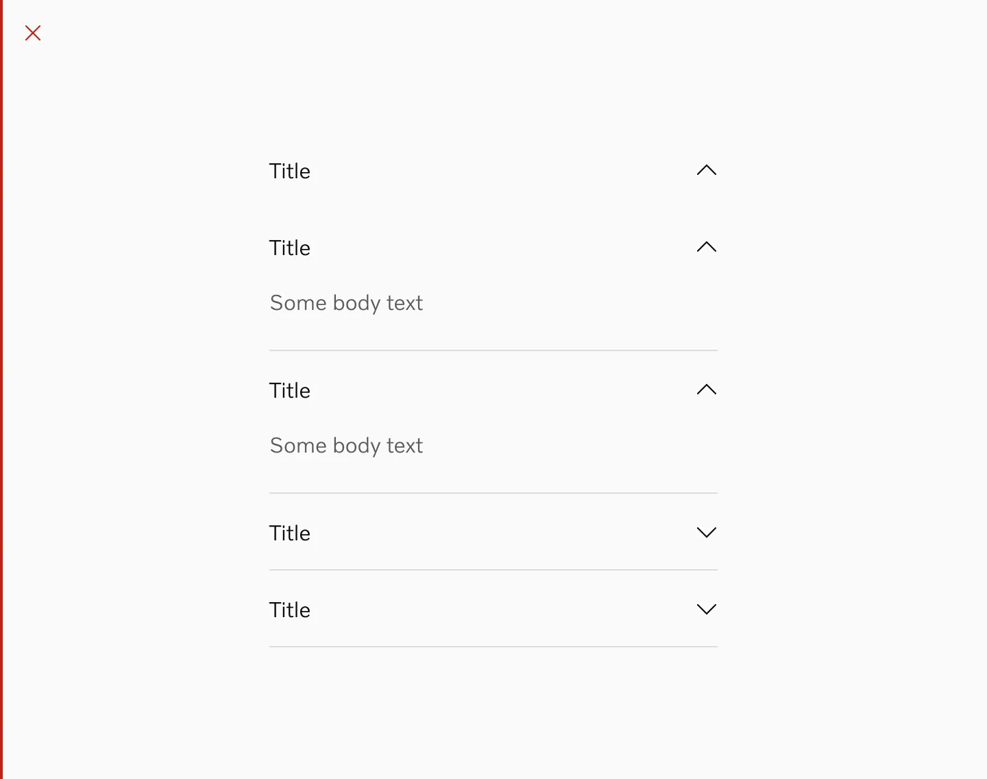 Nesting example - Don't