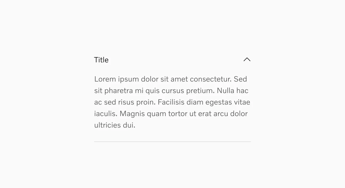 Showing accordion expanded