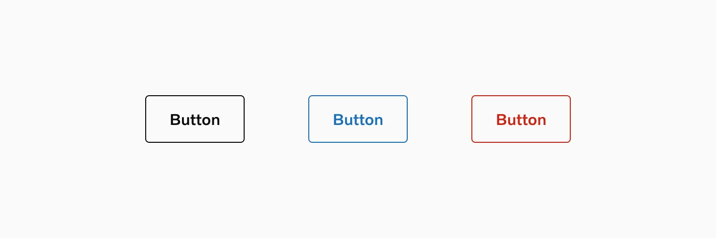 Button outlined variants