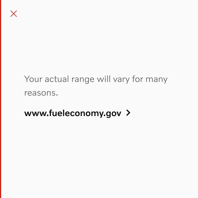 Do not use a button text when greater emphasis is not necessary