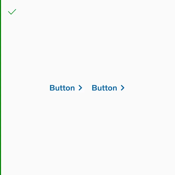 Do - two text buttons side by side
