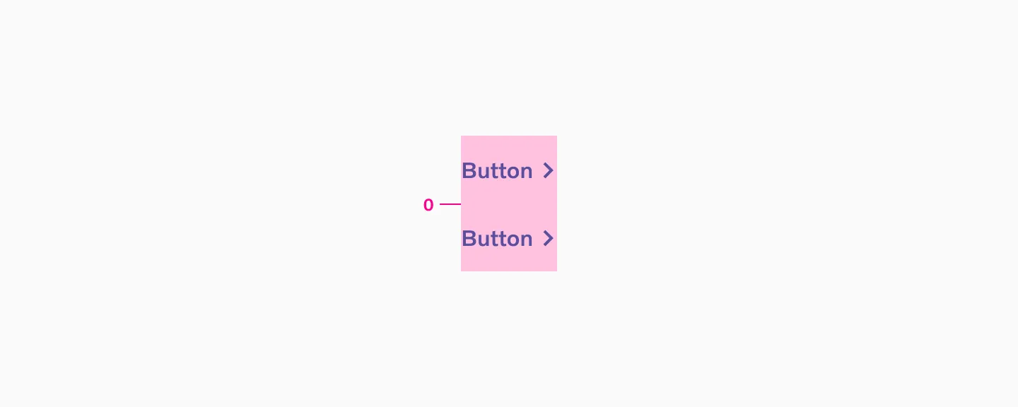 Vertical spacing - text buttons