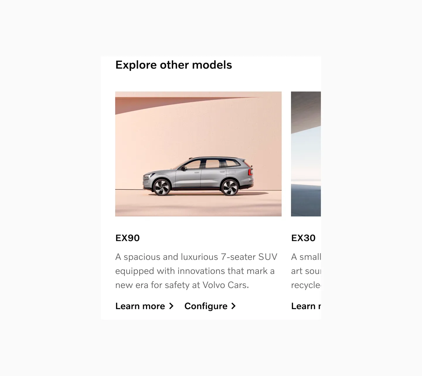 Two text buttons neutral