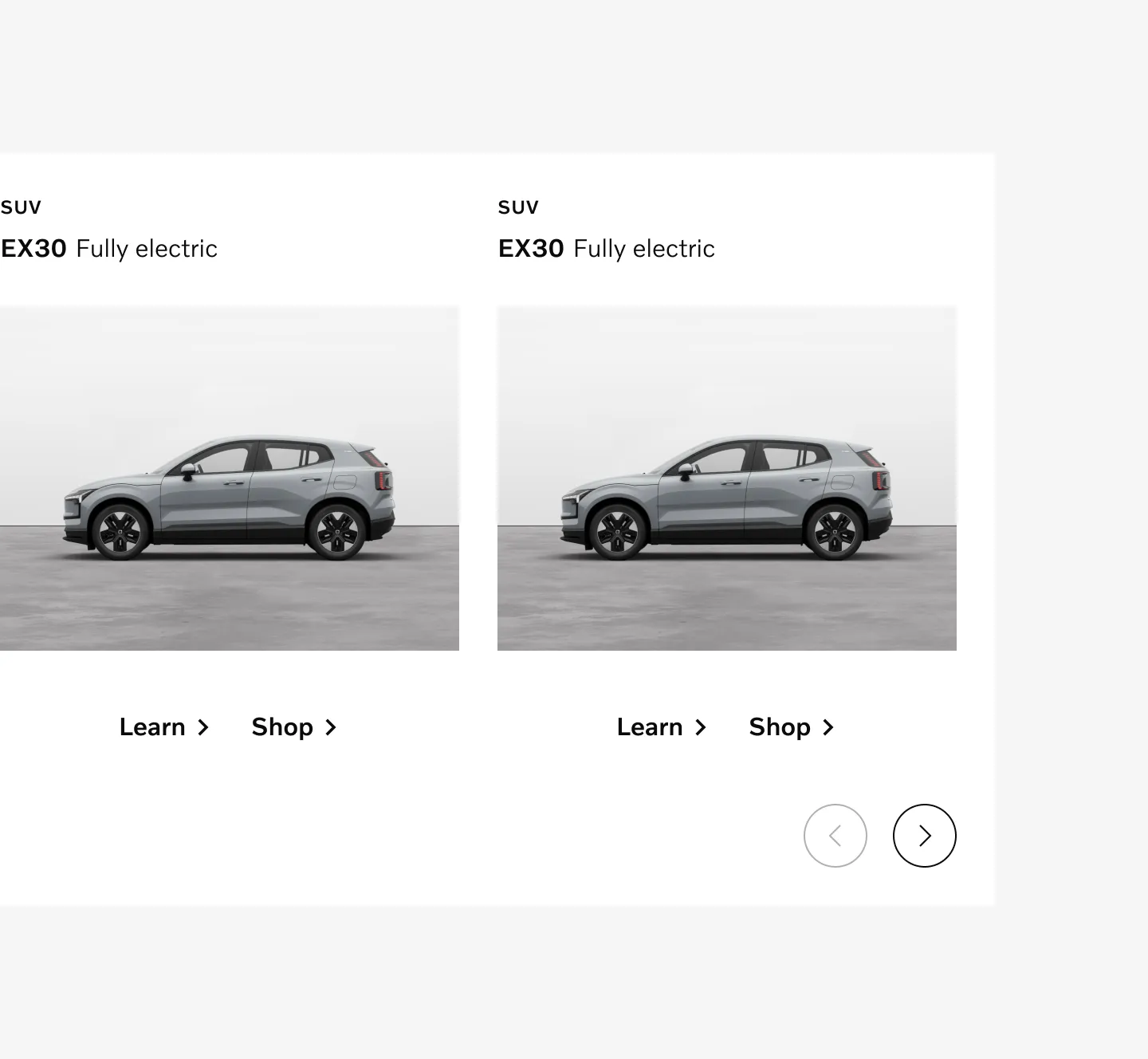 Showing Icon button outlined in product gallery