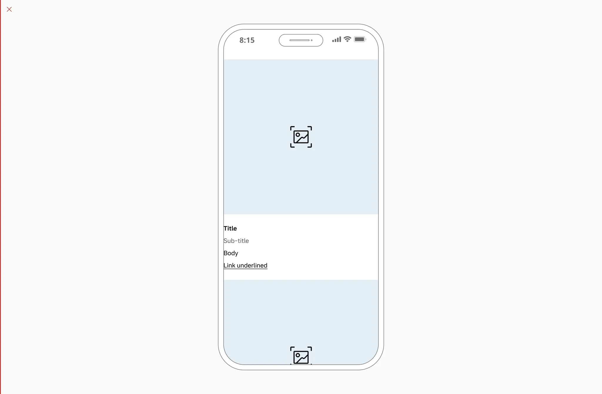 Media card grid without pagemargin going full bleed