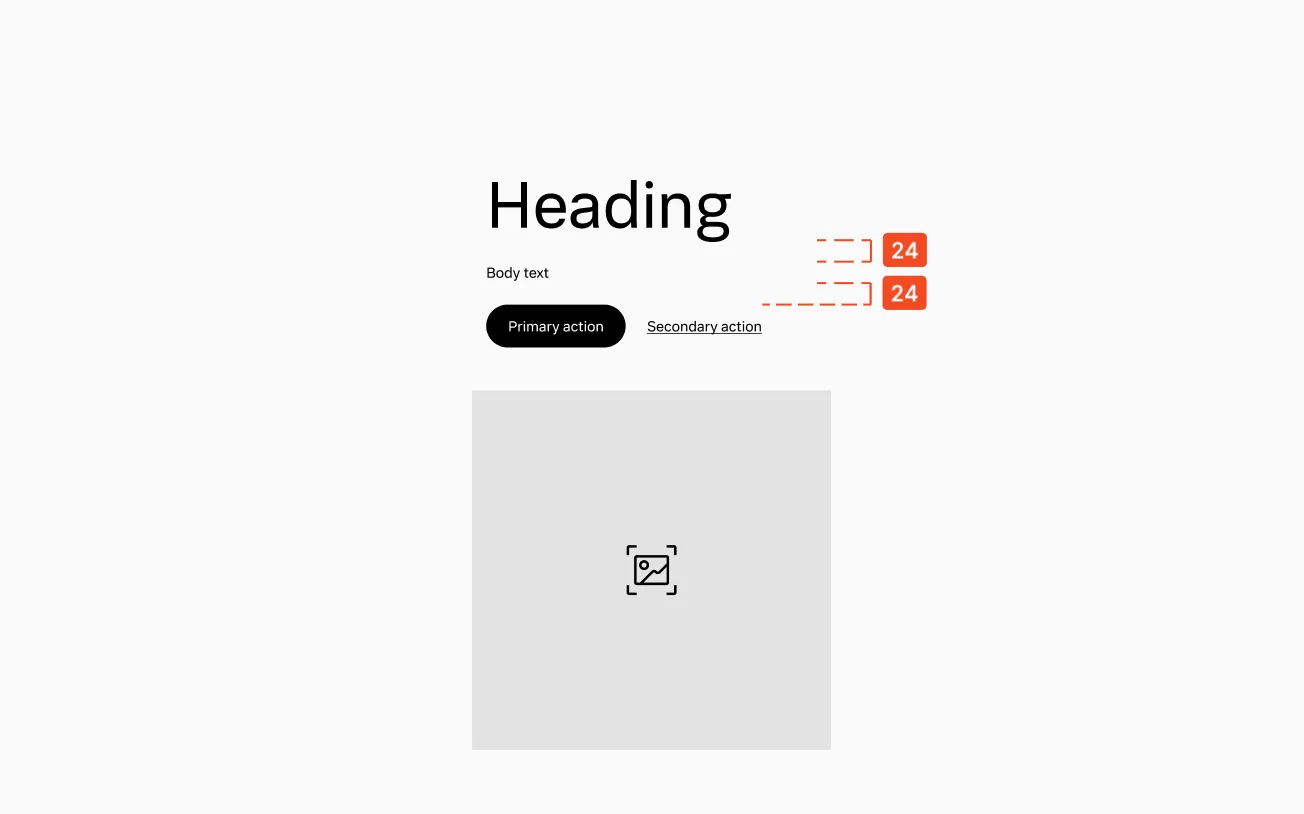 Media Hero spacing on md and sm breakpoints