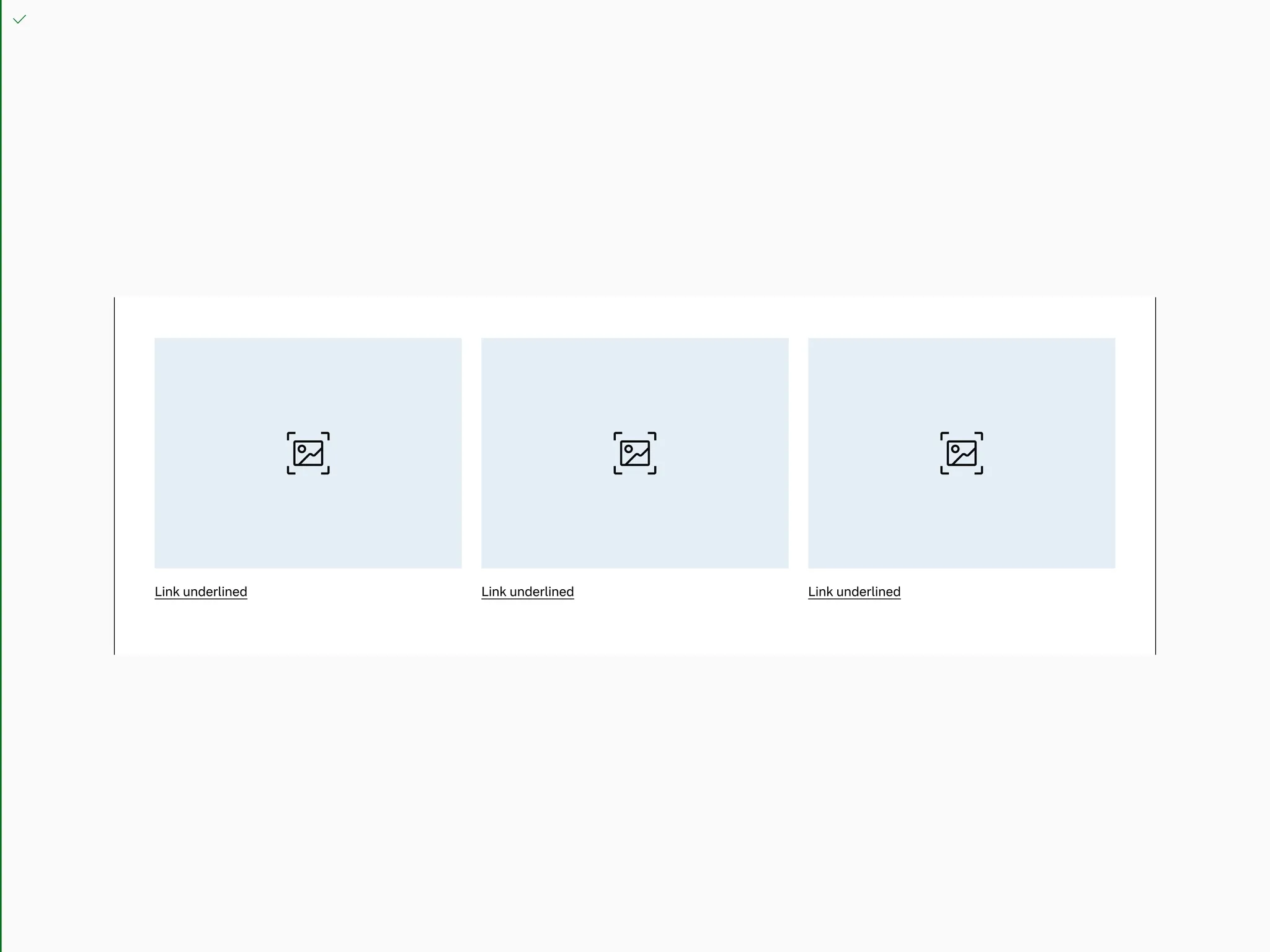 Media tile in a constrained grid