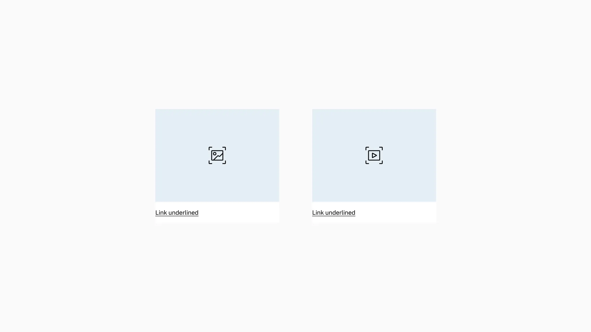 Media tile image and video variants