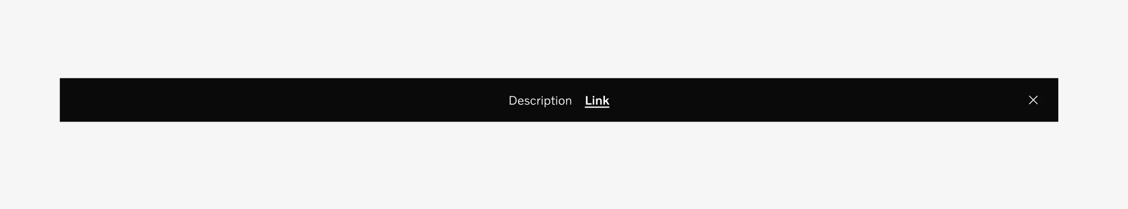 Example of a Message Bar
