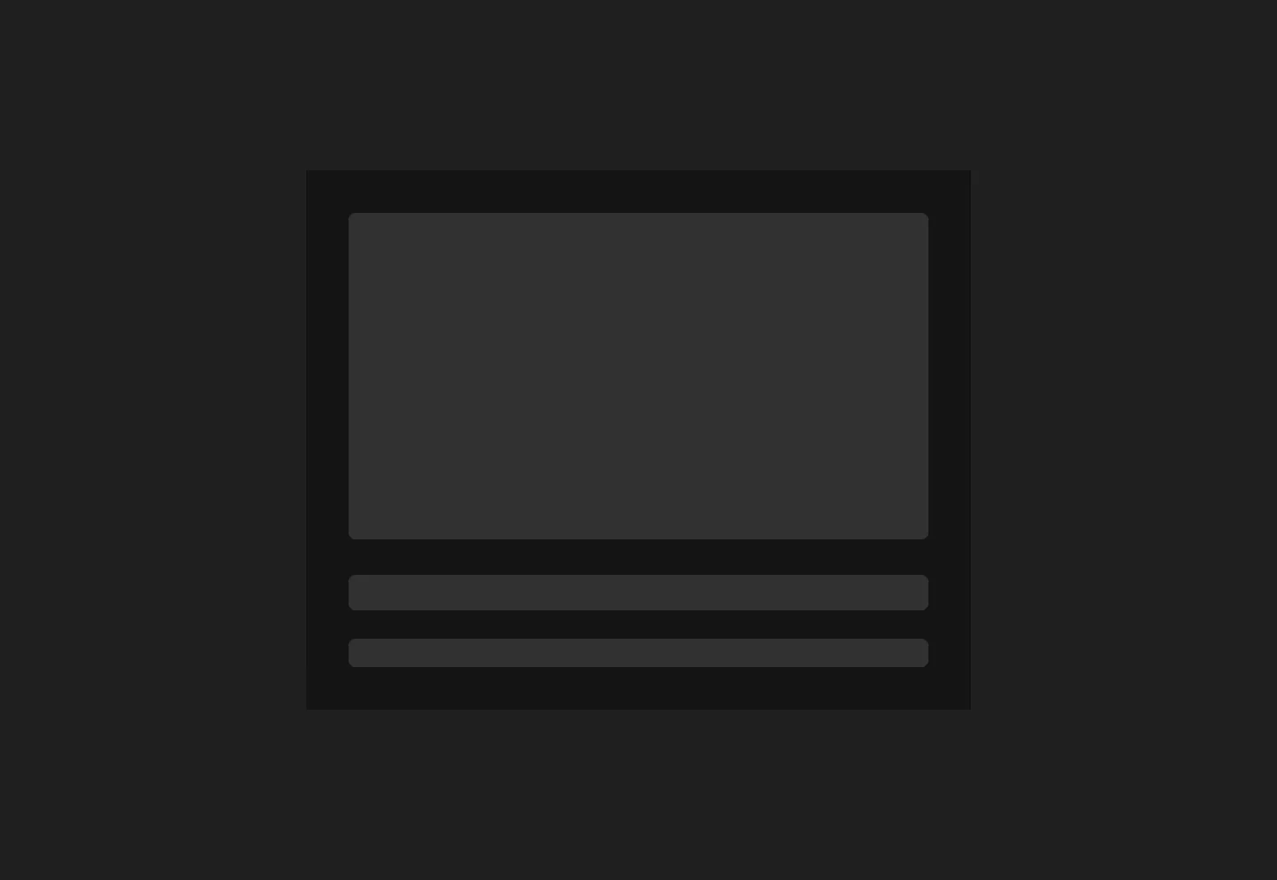 Skeleton in dark mode