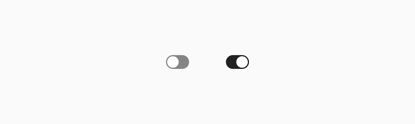 Switch in enabled state