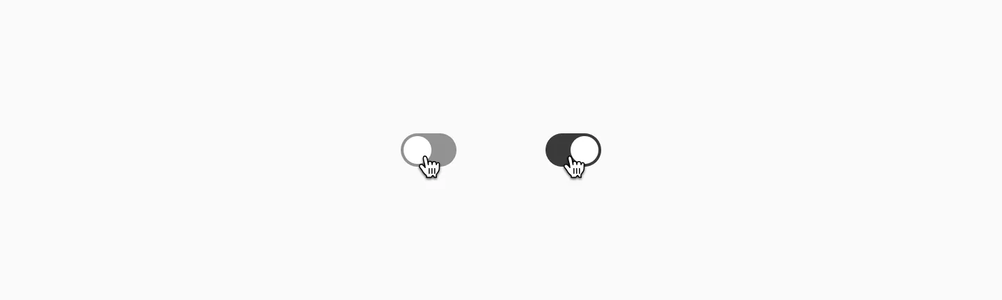 Switch in hover state