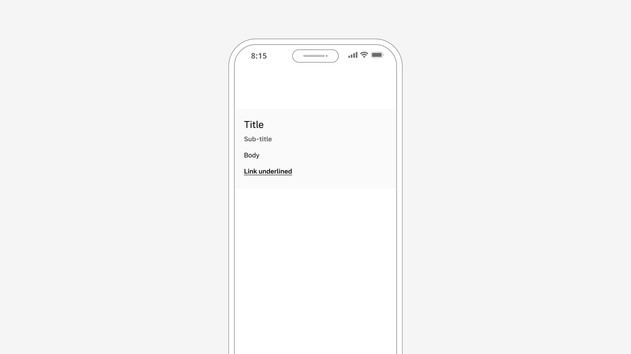 Text banner full bleed on sm breakpoint