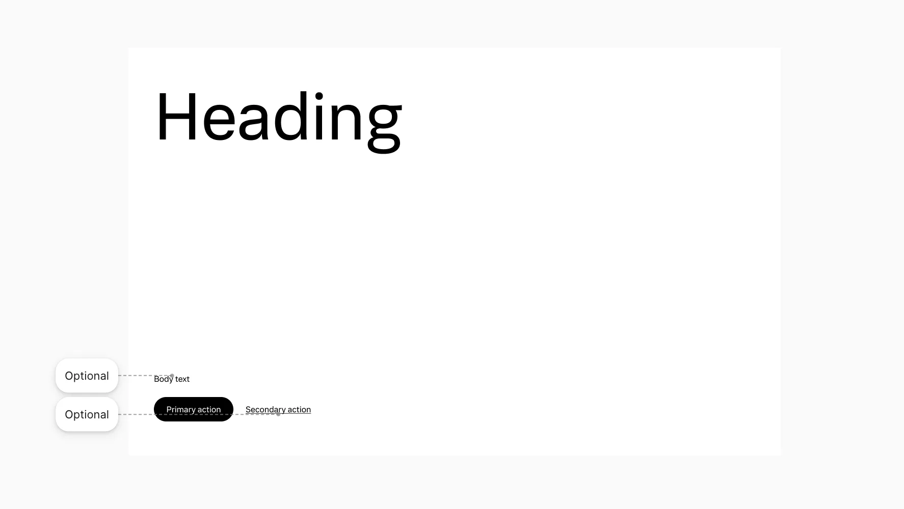 Text Hero with optional text callout