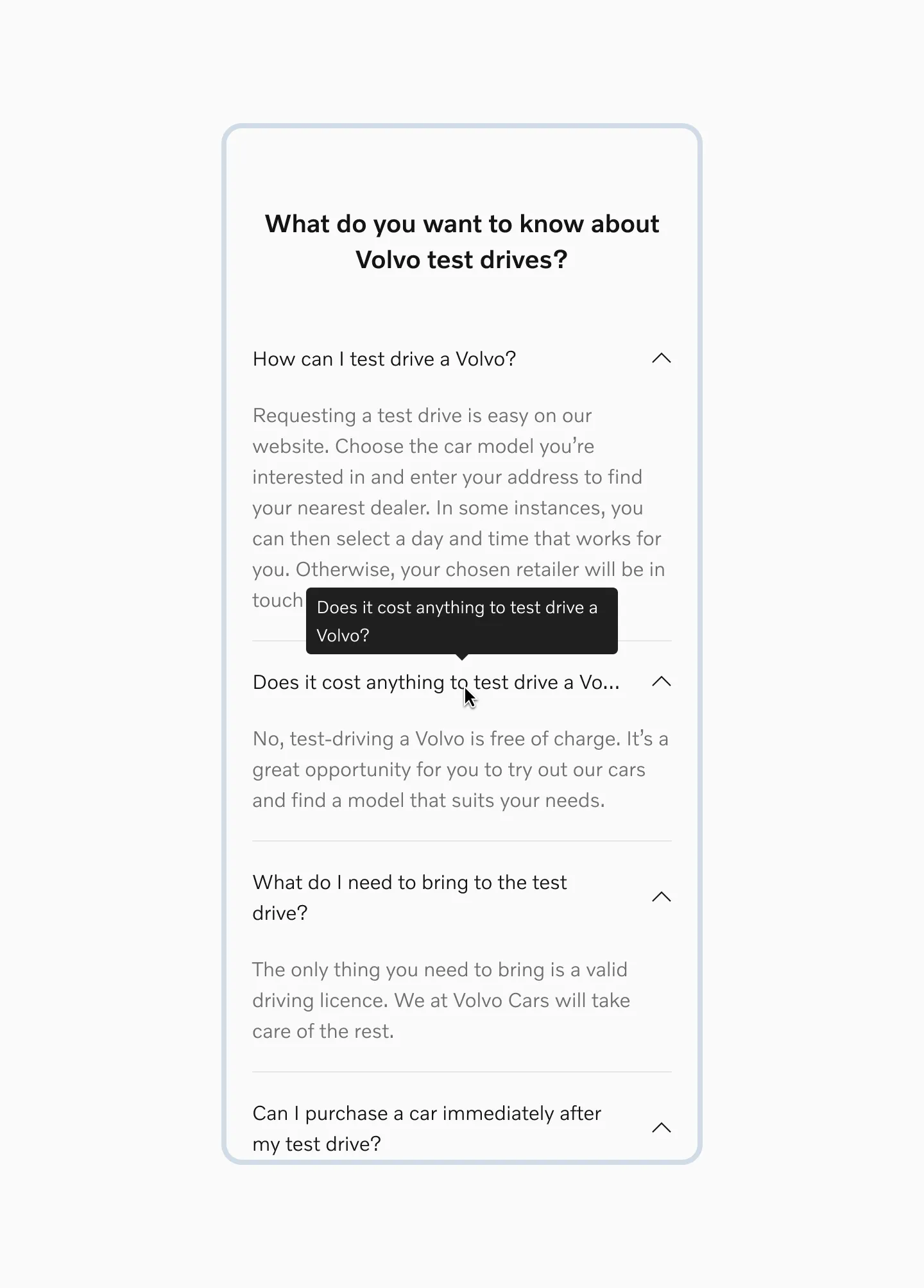 Example of a tooltip used with accordions